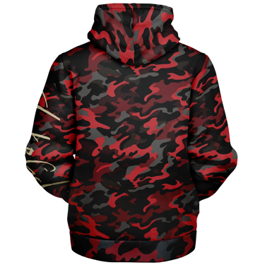 Chokefish™ Microfleece Zip-Up Hoodie Camouflage-011